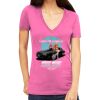 Tultex 214 - Ladies' Slim Fit Fine Jersey V-Neck Thumbnail
