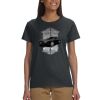 Gildan 100% Cotton Ladies T-Shirt Thumbnail