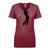 Next Level Apparel 1540 - Ladies' Ideal V-Neck Thumbnail