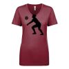 Next Level Apparel 1540 - Ladies' Ideal V-Neck Thumbnail