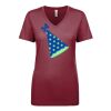Next Level Apparel 1540 - Ladies' Ideal V-Neck Thumbnail