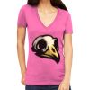 Tultex 214 - Ladies' Slim Fit Fine Jersey V-Neck Thumbnail