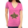Tultex 214 - Ladies' Slim Fit Fine Jersey V-Neck Thumbnail