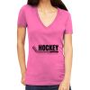 Tultex 214 - Ladies' Slim Fit Fine Jersey V-Neck Thumbnail