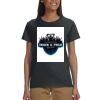 Gildan 100% Cotton Ladies T-Shirt Thumbnail