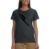 Gildan 100% Cotton Ladies T-Shirt Thumbnail
