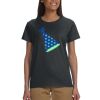 Gildan 100% Cotton Ladies T-Shirt Thumbnail