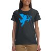 Gildan 100% Cotton Ladies T-Shirt Thumbnail